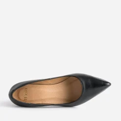 Escarpin TEXTO noir en cuir