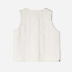 Gilet TEXTO écru maxi broderies