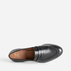 Mocassin ERAM FLEX noir en cuir