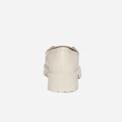 Mocassin TEXTO beige à semelle crantée