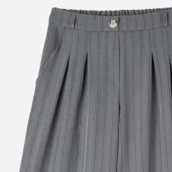 Pantalon de tailleur TEXTO gris rayures tennis