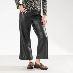 Pantalon large TEXTO noir rock