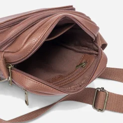 Petite sacoche camel