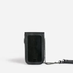 Pochette-téléphone tactile TEXTO noire