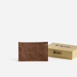 Portefeuille marron homme