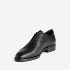 Richelieu ERAM FLEX noir en cuir