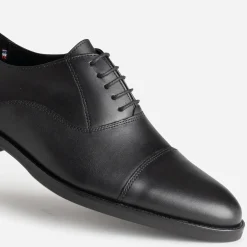 Richelieu ERAM FLEX noir en cuir