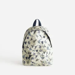 Sac à dos beige motifs dinosaures