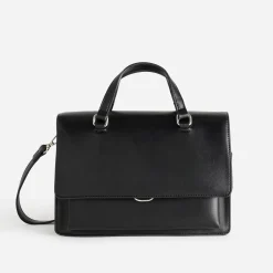 Sac à main noir double porté