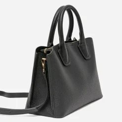 Sac à main noir grené