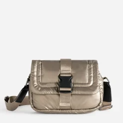 Sac à main TEXTO bronze matelassé