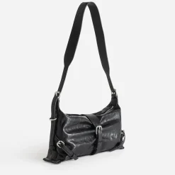 Sac à main TEXTO noir souple