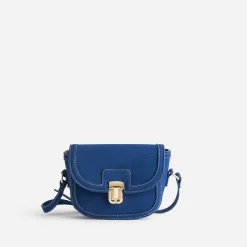 Sac bandoulière bleu petit format