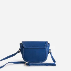 Sac bandoulière bleu petit format
