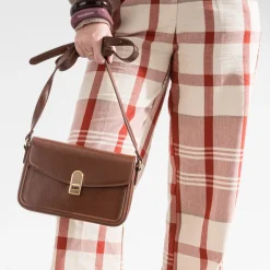 Sac bandoulière marron