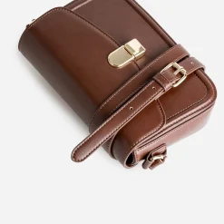 Sac bandoulière marron