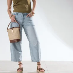 Sandale compensée TEXTO imprimé léopard