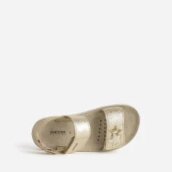 Sandale GEOX dorée à scratchs
