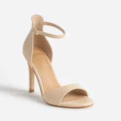 Sandale stiletto TEXTO beige
