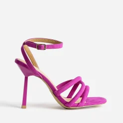 Sandale TEXTO rose fuchsia à talon fin