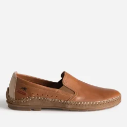 Slip-on FLUCHOS cognac cuir