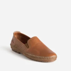 Slip-on FLUCHOS cognac cuir