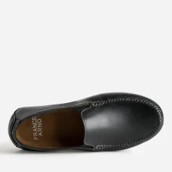 Slip-on FRANCE ARNO noir cuir