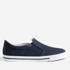 Slip-on marine en toile