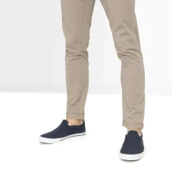 Slip-on marine en toile