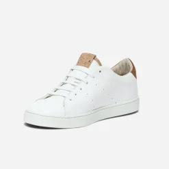 Tennis 1927 blanche homme en cuir éco-conçu (43 au 45)