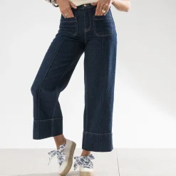 Tennis blanche toile avec broderies