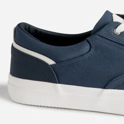 Tennis bleu marine en toile