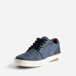 Tennis bleue en toile