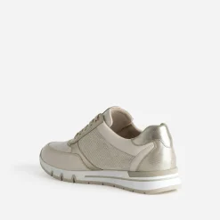 Tennis CAPRICE beige et dorée