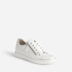 Tennis CAPRICE blanche en cuir