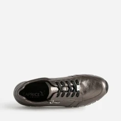 Tennis CAPRICE bronze en cuir