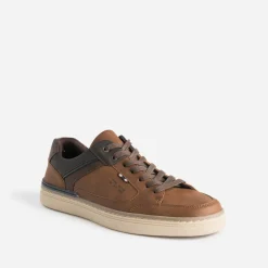 Tennis cognac et marron