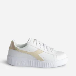 Tennis DIADORA blanche et beige