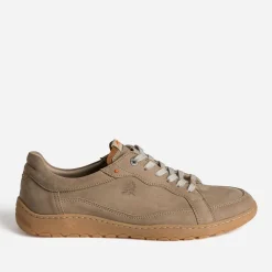 Tennis FLUCHOS taupe cuir nubuck