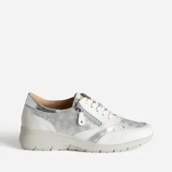 Tennis FRANCE ARNO blanche cuir