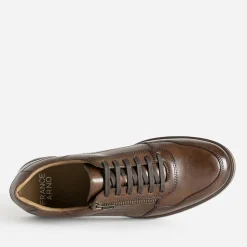 Tennis FRANCE ARNO marron en cuir