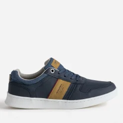 Tennis JACK & JONES marine et camel