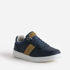 Tennis JACK & JONES marine et camel