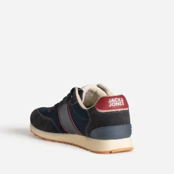 Tennis JACK&JONES bleu marine et bordeaux