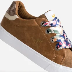 Tennis KAPORAL camel avec lacets ruban