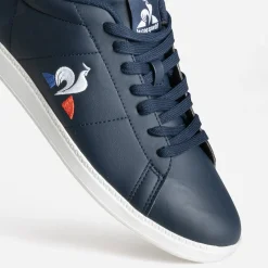 Tennis LE COQ SPORTIF marine cuir