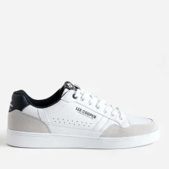 Tennis LEE COOPER blanc, gris, marine