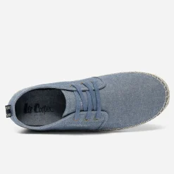 Tennis LEE COOPER bleu chambray en toile