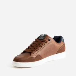 Tennis LEE COOPER cognac et marine