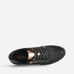 Tennis MARCO TOZZI noire pailletée